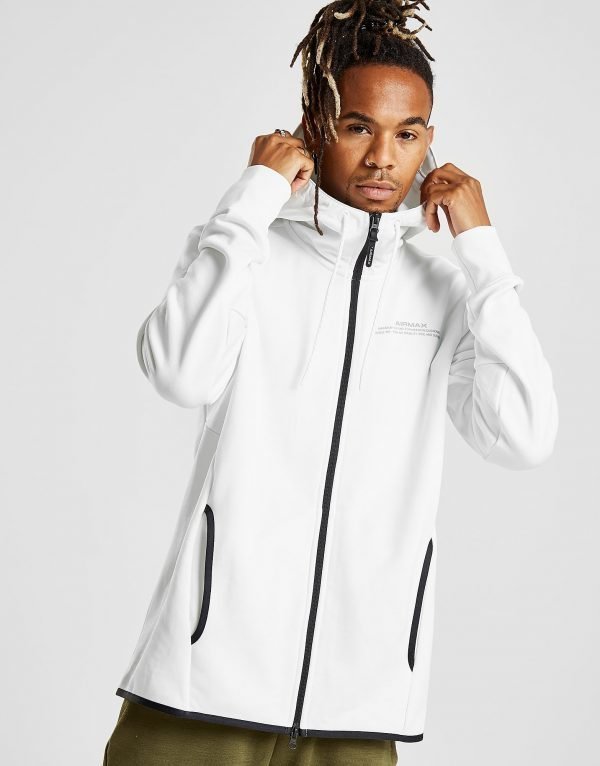 Nike Air Max French Terry Hoodie Valkoinen