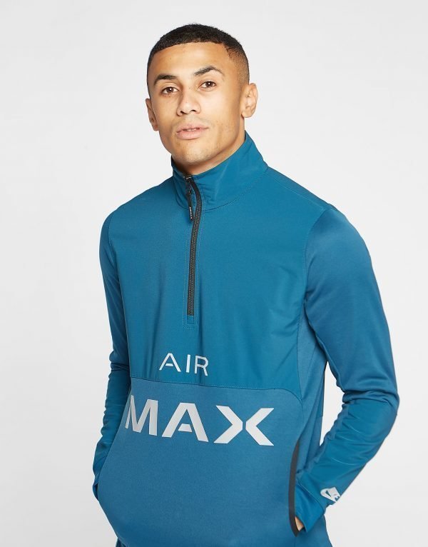 Nike Air Max Poly 1/2 Zip Sweatshirt Sininen