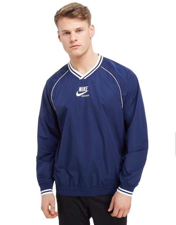 Nike Archive Crew Sweatshirt Tummansininen