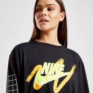 Nike Archive Long Sleeve T-Paita Musta