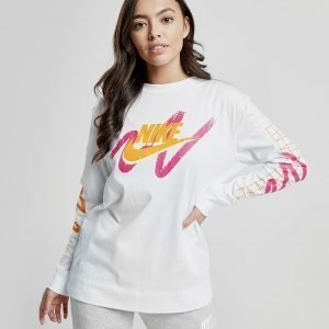 Nike Archive Long Sleeve T-Paita Valkoinen