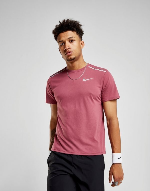 Nike Breathe Rise Short Sleeve T-Shirt Violetti