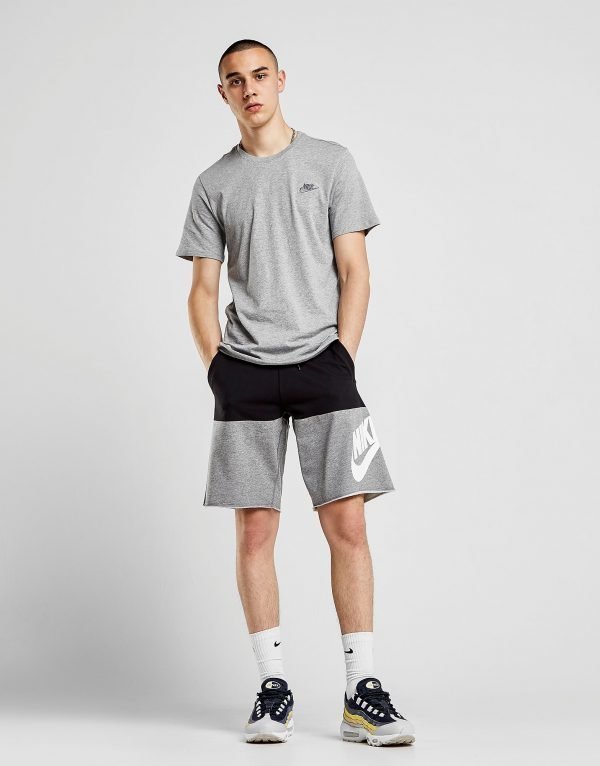 Nike Core T-Shirt Dark Grey Heather / White