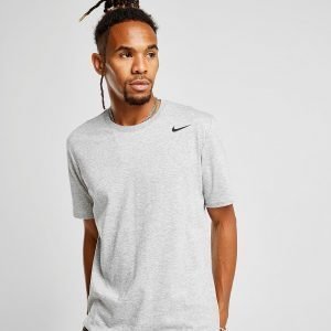 Nike Dri-Fit Cotton Short Sleeve T-Paita Harmaa