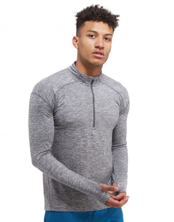 Nike Dry Element 1/2 Zip Running Top Dark Grey Heather