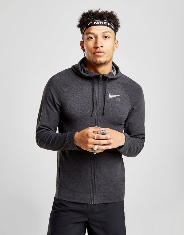 Nike Dry Lightweight Full Zip Hoodie Musta