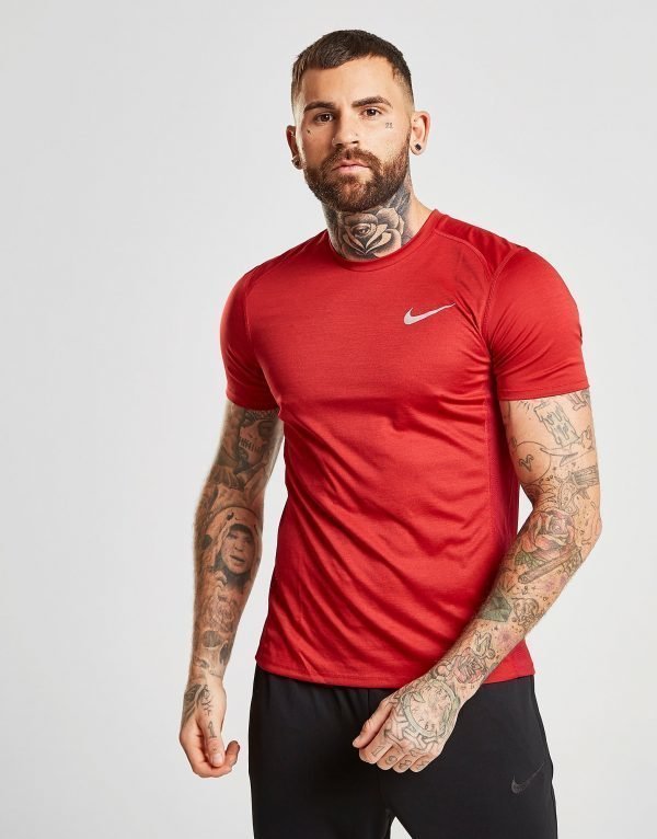 Nike Dry Miler T-Paita Punainen