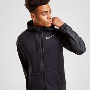 Nike Dry Overlay Full Zip Hoodie Musta