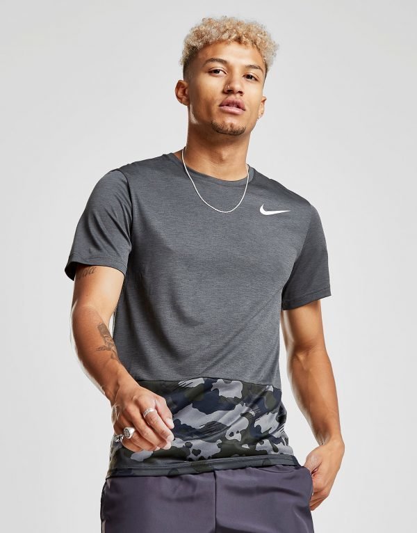 Nike Dry Panel T-Shirt Harmaa