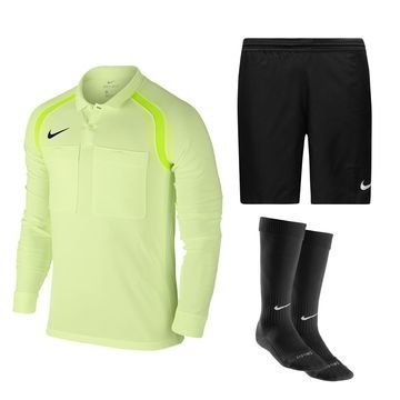 Nike Erotuomarin paita Neon/Musta L/S