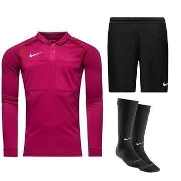 Nike Erotuomarin paita Violetti/Viininpunainen/Musta L/S