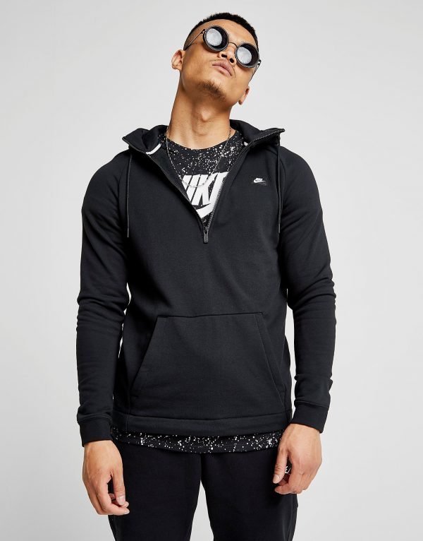 Nike Essential 1/2 Zip Hoodie Musta