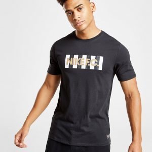 Nike F.C Box Logo T-Shirt Musta