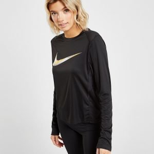 Nike Flash Long Sleeve Paita Musta