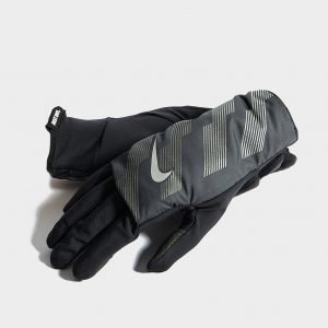 Nike Flash Quilted Gloves Musta