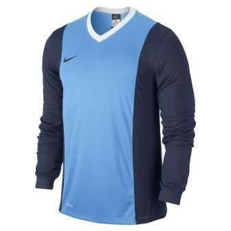 Nike Football Shirt Park Derby L/S Light Blue/Navy Kids Lapset