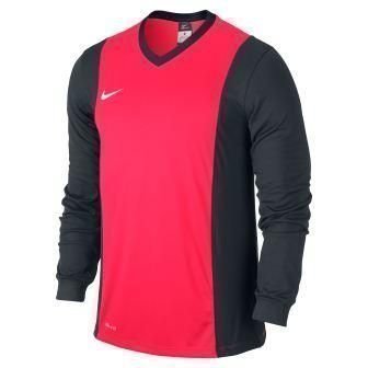Nike Football Shirt Park Derby L/S Light Solar Red/Black Kids Lapset