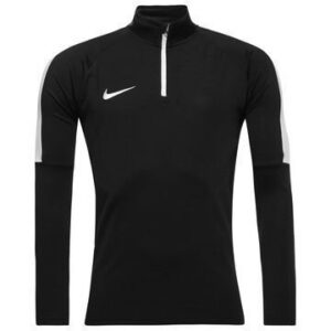 Nike Harjoituspaita Midlayer Drill Top Academy Musta/Valkoinen
