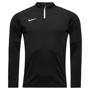 Nike Harjoituspaita Midlayer Drill Top Academy Musta/Valkoinen Lapset