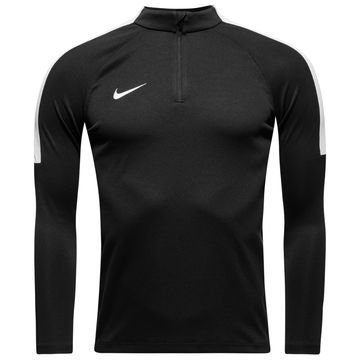 Nike Harjoituspaita Midlayer Drill Top Musta/Valkoinen Lapset