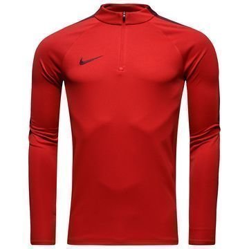 Nike Harjoituspaita Midlayer Drill Top Punainen/Viininpunainen