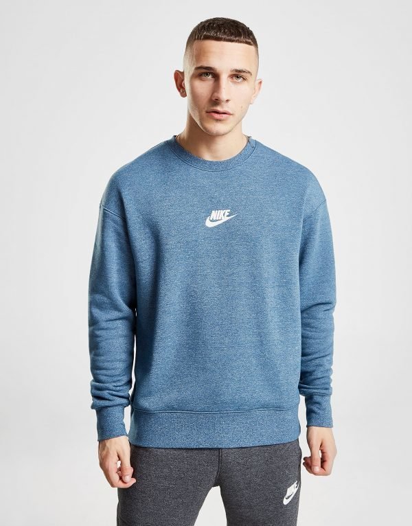 Nike Heritage Crew Paita Sininen