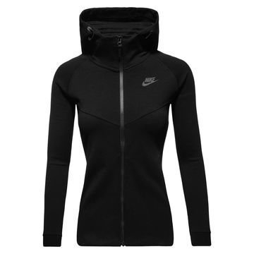 Nike Huppari Tech Fleece FZ Musta Naiset