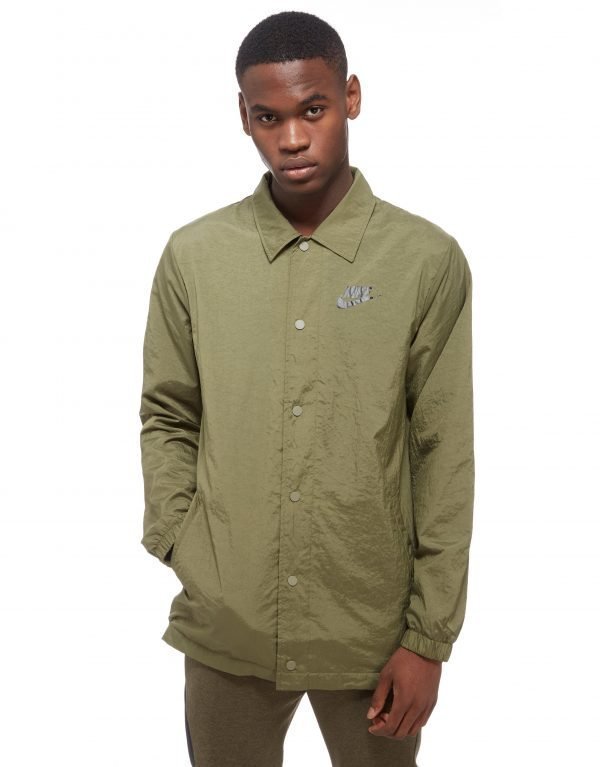 Nike Hybrid Coach Jacket Olive