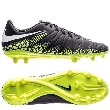 Nike Hypervenom Phelon II FG Dark Lightning Pack Musta/Valkoinen/Neon