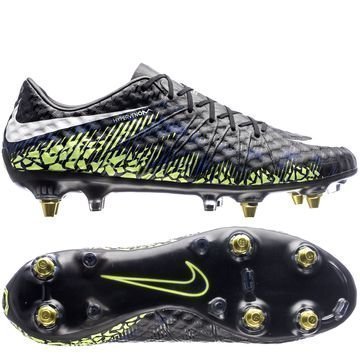 Nike Hypervenom Phinish SG-PRO Anti-Clog Dark Lightning Pack Musta/Valkoinen/Neon/Sininen