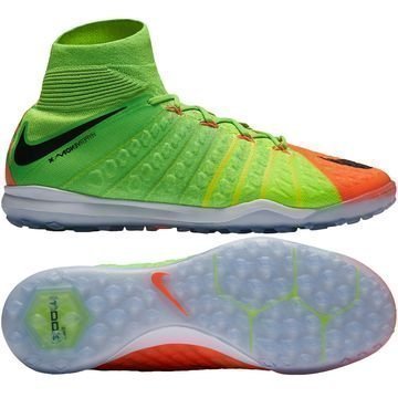 Nike HypervenomX Proximo 2 DF TF Radiation Flare Vihreä/Musta/Oranssi