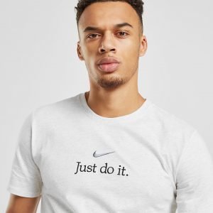 Nike Just Do It Hybrid T-Paita Harmaa