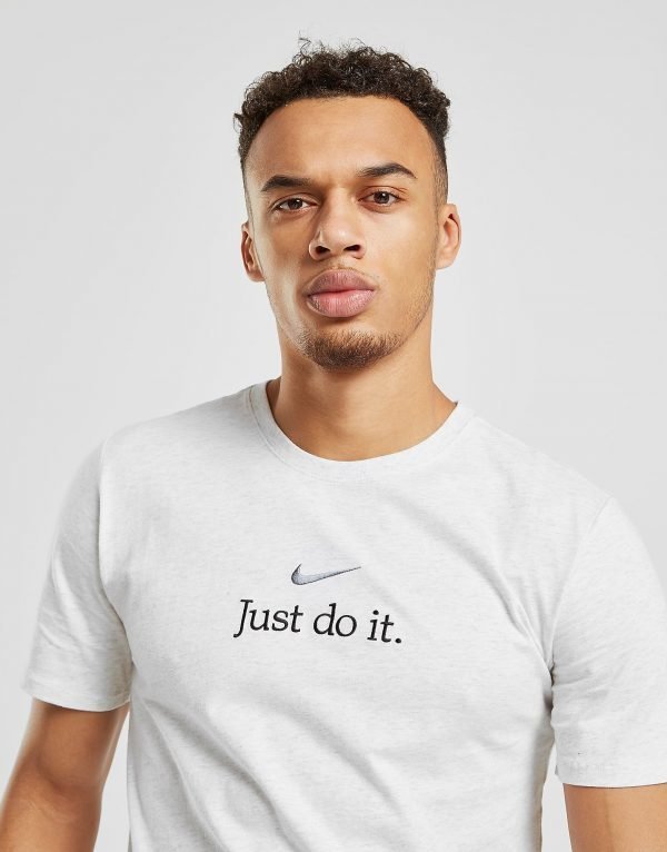 Nike Just Do It Hybrid T-Paita Harmaa