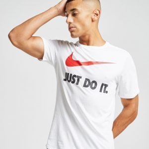 Nike Just Do It Swoosh T-Paita Valkoinen