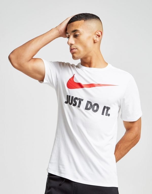 Nike Just Do It Swoosh T-Paita Valkoinen