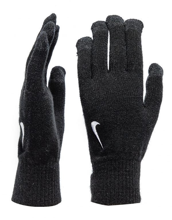 Nike Knit Gloves Musta