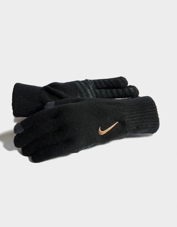 Nike Knit Tech And Grip Gloves Musta