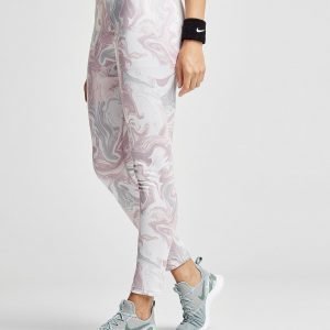 Nike Marble All Over Print Leggingsit Vaaleanpunainen