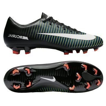 Nike Mercurial Victory VI FG Dark Lightning Pack Musta/Valkoinen/Vihreä