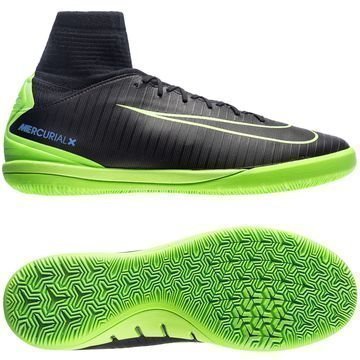 Nike MercurialX Proximo II IC Dark Lightning Pack Musta/Vihreä Lapset