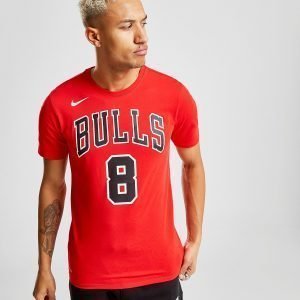 Nike Nba Chicago Bulls Lavine #8 T-Shirt Punainen