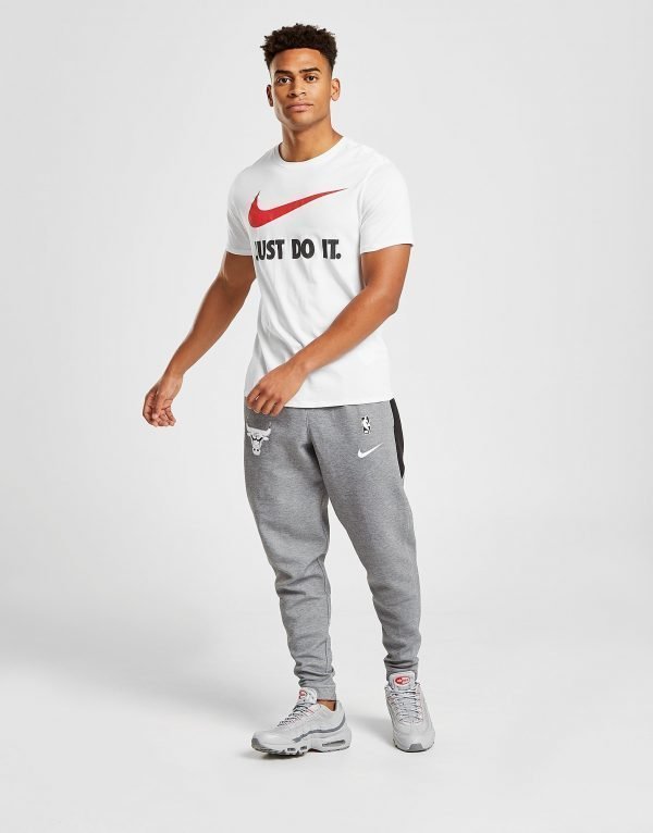 Nike Nba Chicago Bulls Showtime Track Pants Harmaa