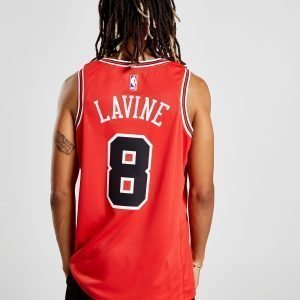 Nike Nba Chicago Bulls Swingman Lavine Jersey Punainen