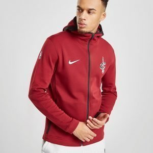 Nike Nba Cleveland Cavaliers Showtime Hoodie Burgundy / Black