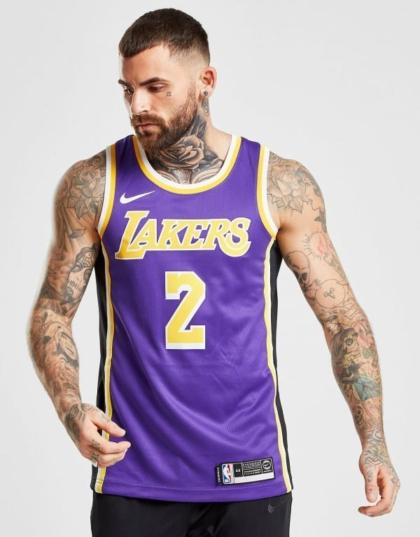 Nike Nba Los Angeles Lakers Swingman Jersey Violetti