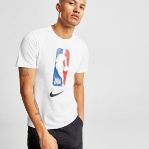 Nike Nba T-Shirt Valkoinen