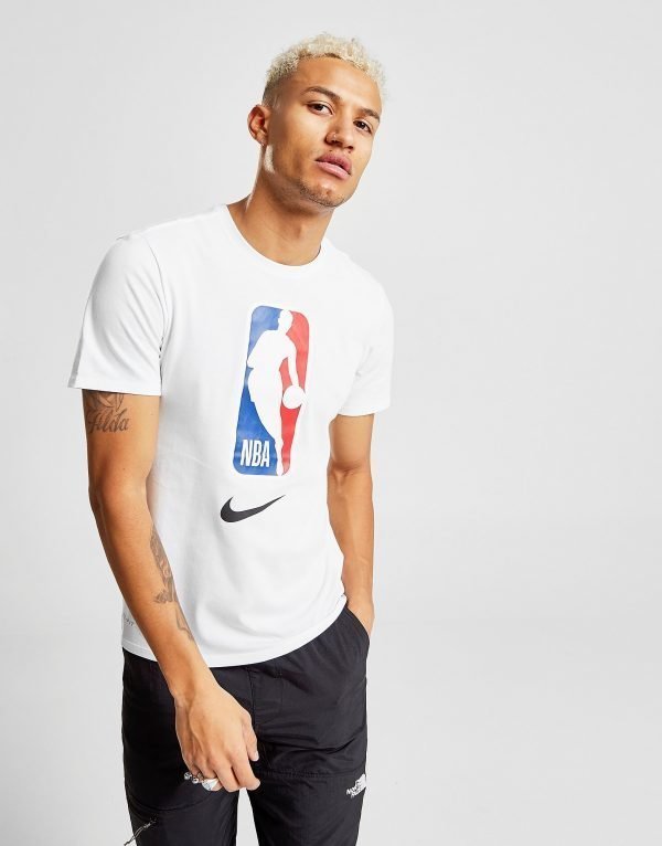 Nike Nba T-Shirt Valkoinen