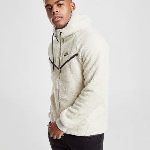 Nike Nike Tech Windrunner Sherpa Huppari Kermanvalkoinen