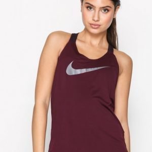 Nike Nk Brthe Tank Elastika Grx2 Treenitoppi Loose Fit Bordeaux