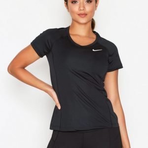 Nike Nk Dry Miler Top Crew Lyhythihainen Treenipaita Musta